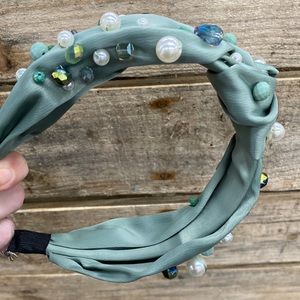 Sage Pearl Headband